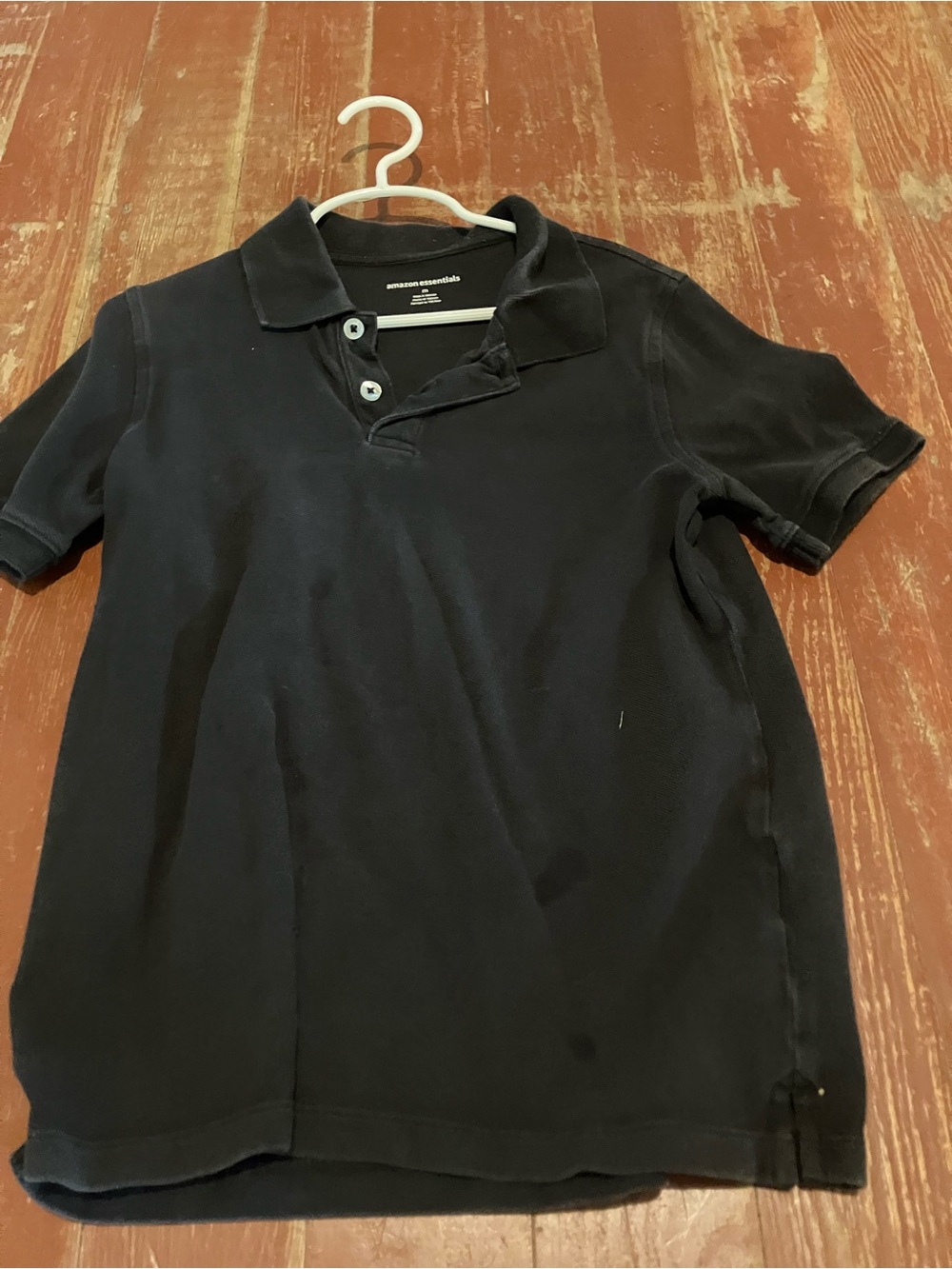Amazon Essentials Black Men’s Polo Shirt